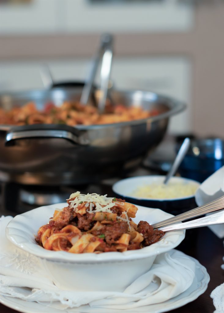 Pasta bolognese
